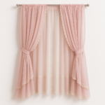 pink curtains for any room or space window curtains and shower curtains