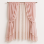 pink curtains for any room or space window curtains and shower curtains