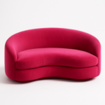 pink sofa, pink living room furniture