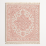pink rug for bedroom living room and home spaces