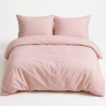 pink bedding for pink aesthetic bedroom decor